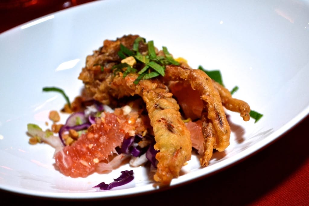 Course 2 - privy newport crab - Credit Eddie Lin