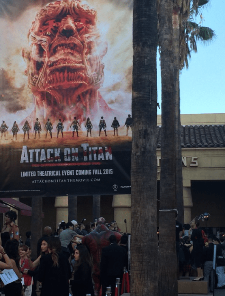 Attack on Titan Movie Premiere
