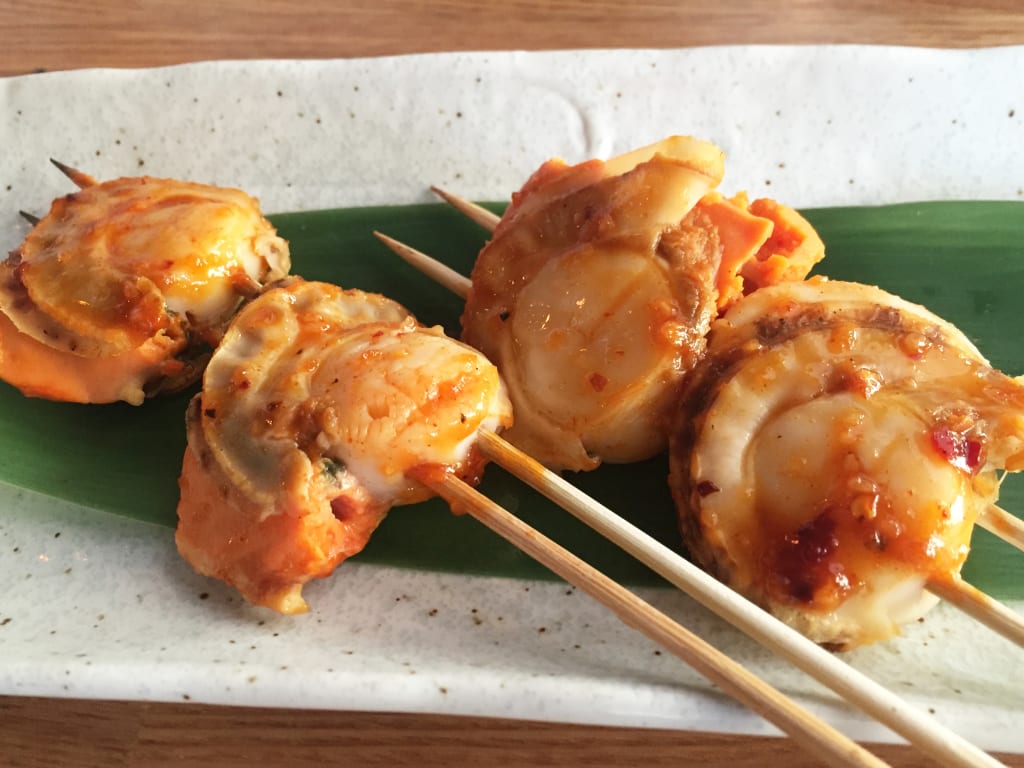 Chang'an Restaurant Scallop Skewers
